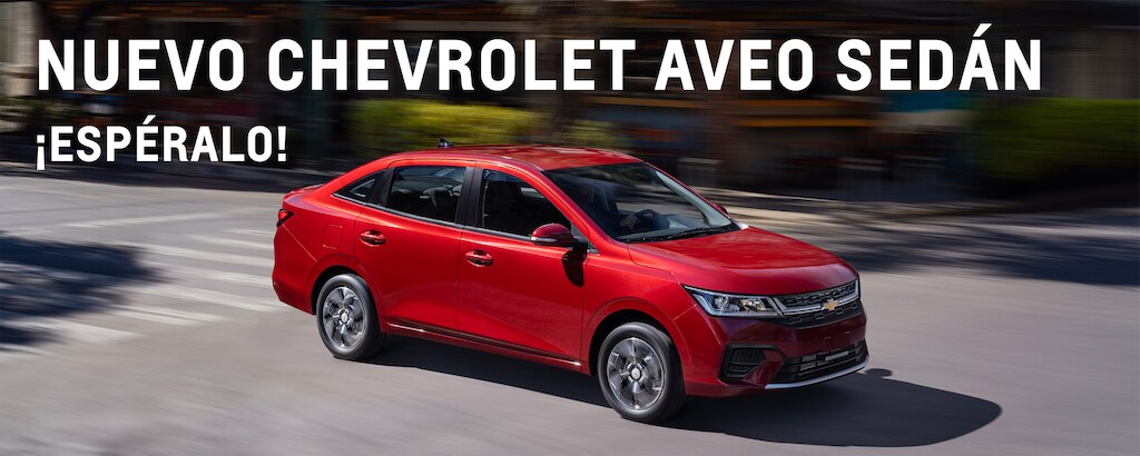 Nuevo Chevrolet Aveo sedán 2024, con mayor espacio interior, seguridad y conectividad