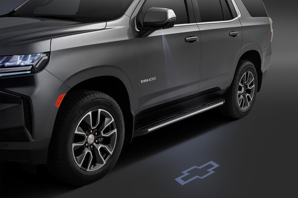 Proyectores para espejos de emblema Chevrolet para Cheyenne ZR2 BISON 2025, camioneta pickup